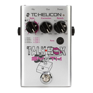 Tc Helicon Talkbox Synth Pedal Efecto Vocal Guitarra Tc Helicon Talkbox Synth Pedal Efecto Vocal Guitarra