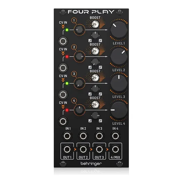 Módulo Cuatro Play Quad Amplificadores Controlados Por...