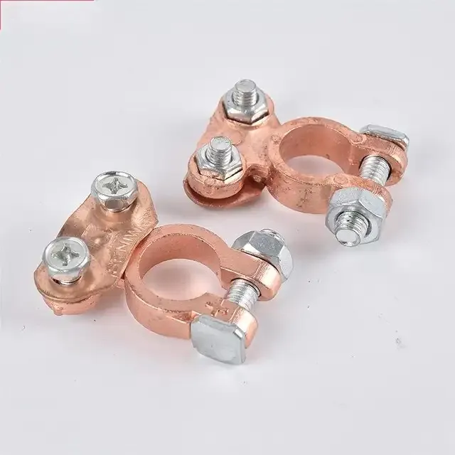 Borne O Terminal De Bateria Bronce Voltajes 12v 24v