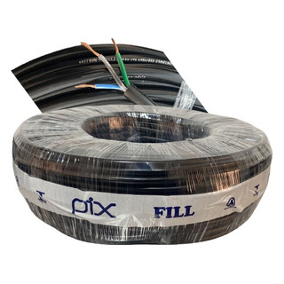 Cabo Pp Flexível 3 X 1 Capa Dupla Rolo Com 100 Metros Cabo Pp Flexível 3 X 1 Capa Dupla Rolo Com 100 Metros