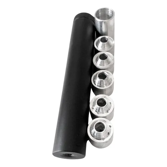 Supressor De Ar  Desmontável C/ Adaptador Canos 14mm Alumino