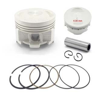 Pistão + Aneis Titan 125 02 Á 08 Nxr 125 Bros 05 Á 08 4mm Pistão + Aneis Titan 125 02 Á 08 Nxr 125 Bros 05 Á 08 4mm
