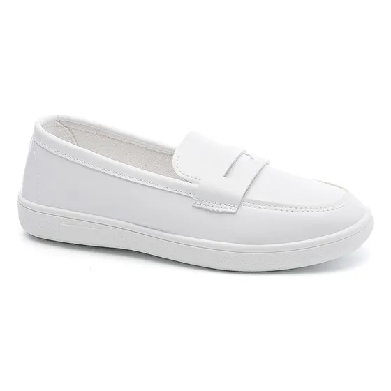 Zapatos Blancos Con Suela Suave Transpirable Antideslizante