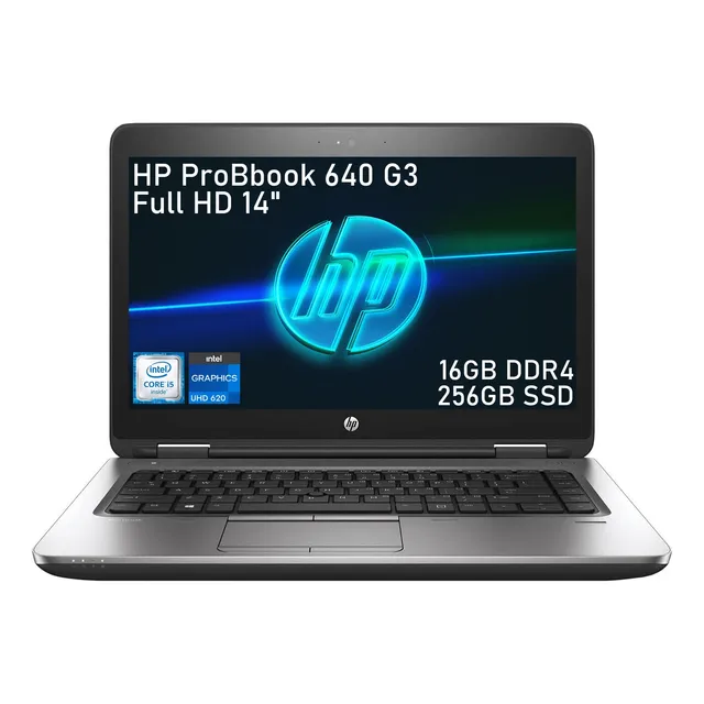 Hp Probook 640 G3 14  Fhd Core I5 7200 16g 256g Ssd Win 11