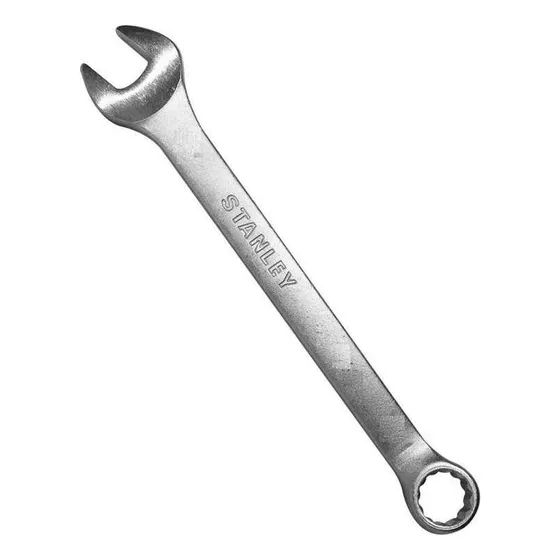 Llave Combinada Cromada Fija Estria 1-1/8 Stanley 86845