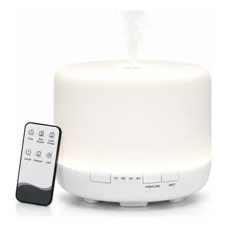 Umidificador De Ar Ultrassônico Difusor De Aromas Silencioso Branco 127/220v