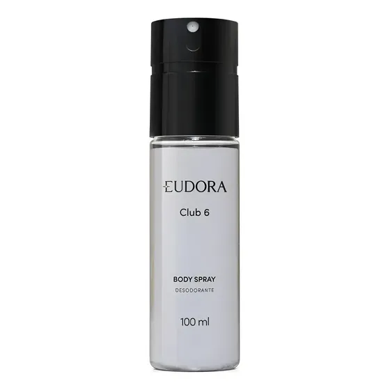Body Spray Masculino Club 6 Eudora 100ml - (body Splash)