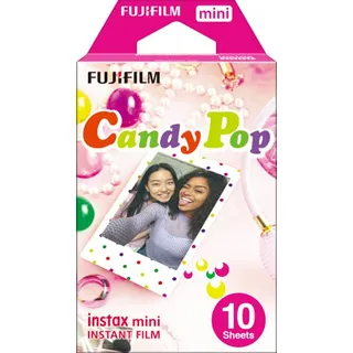 Película Fujifilm Instax Mini Candy Pop, 10 Hojas Película Fujifilm Instax Mini Candy Pop, 10 Hojas
