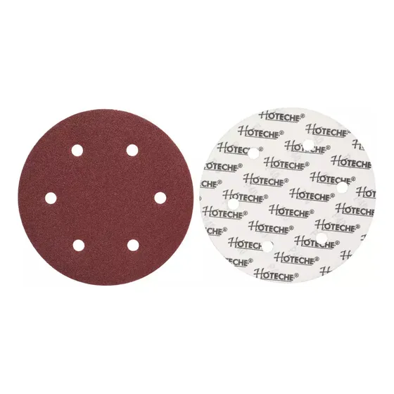 Lijas Velcro Disco 225mm Grano 180 Yeso 10 Lijas Hoteche 