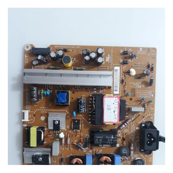 Placa Fonte Tv LG 42lb6200 Funcionando Perfeitamente