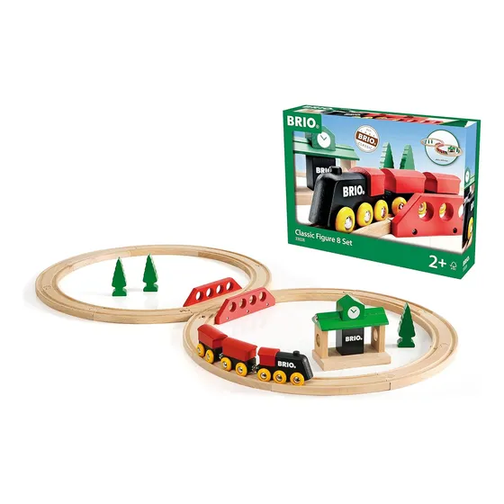 Brio World - 33028 Juego Clásico Figura 8 - 22 Piezas...