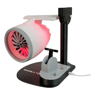 Ventilador Mesa Nikolatoy Com Motor Turbofan Estilo Jetfan Ventilador Mesa Nikolatoy Com Motor Turbofan Estilo Jetfan