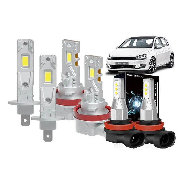 Kit De Faros Delanteros Led Canbus H1 H11 H11 - 16000lm