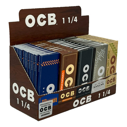Seda 1,1/4 - Ocb - Mix - 50 Livros Unidades Seda 1,1/4 - Ocb - Mix - 50 Livros Unidades