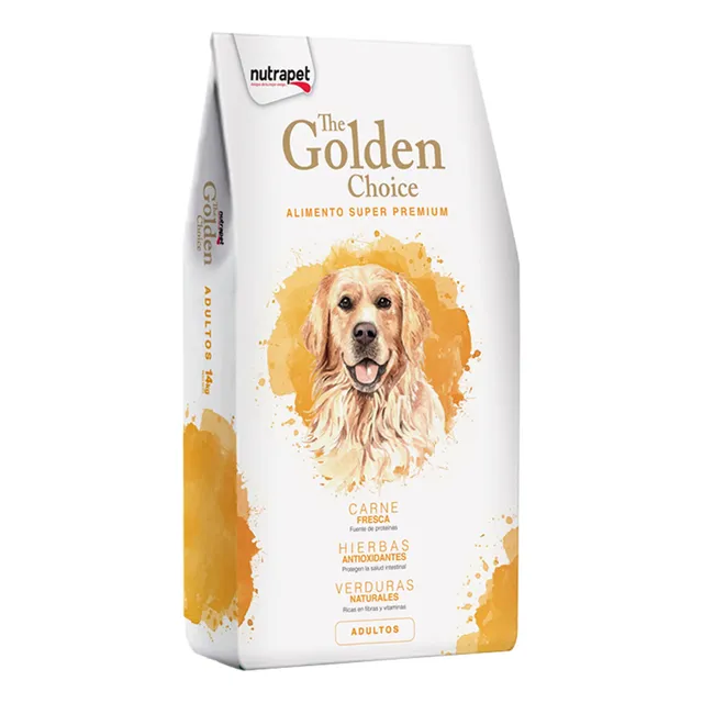 Nutrapet The Golden Choice Super Premium Adulto Perro Adulto Todos los tamaños Carne 18 kh 18 kg Bolsa Seca Unidad 1