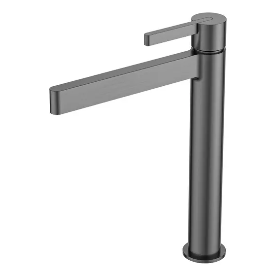 Mezcladora Monomando Lavabo 110373 Gris Cepillado