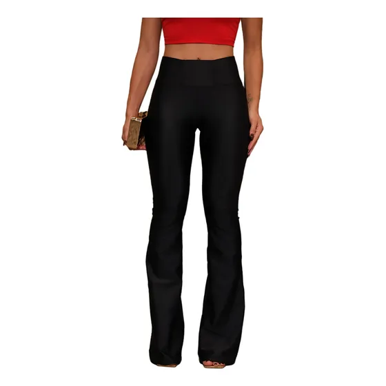 Calça Flare Prd Original Grossa Modeladora Bailarina