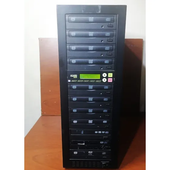 Quemadora Copiadora De Cd Dvd Pioneer Acard De 1 Para 10