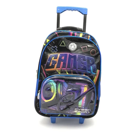 Mochila Phi Phi Bags Fútbol Con Carro 45 Cm