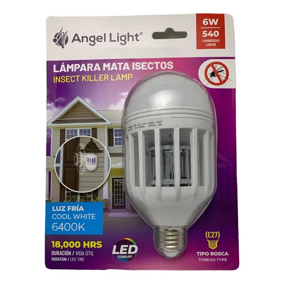 Bombillo Led Bulbo 9w Anti Insectos Moscas