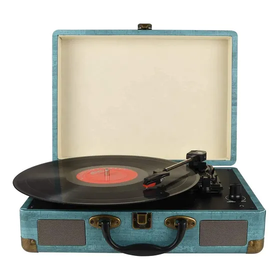 Tocadiscos De Vinilo Con Bluetooth Marca Kedok
