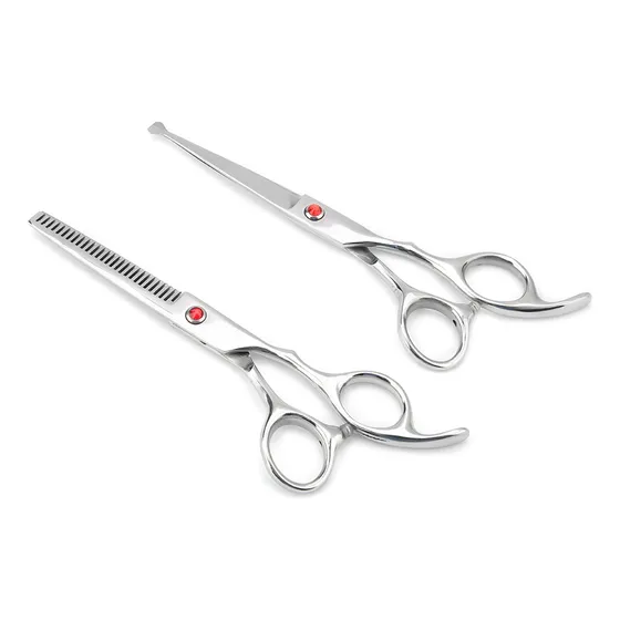 Set De Corte De Pelo Profesional Con Tijeras Para Adelgazar 