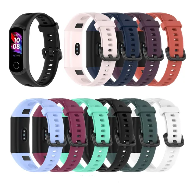 Fitturn Correa Reloj Silicona Para Huawei Band 4 Honor 5i