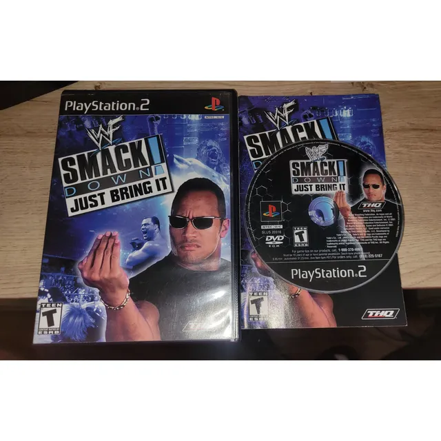 Wwf Smackdown!: Just Bring It Ps2