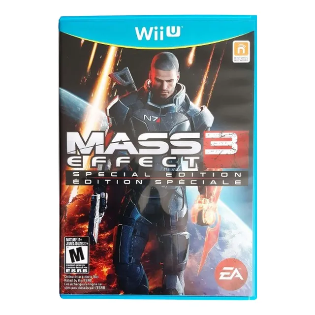 Juego Nintendo Wii U Mass Effect 3 Fisico Original