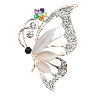 Broche Pin Diseño De Mariposa Excelente Calidad Mod 183-5 Broche Pin Diseño De Mariposa Excelente Calidad Mod 183-5