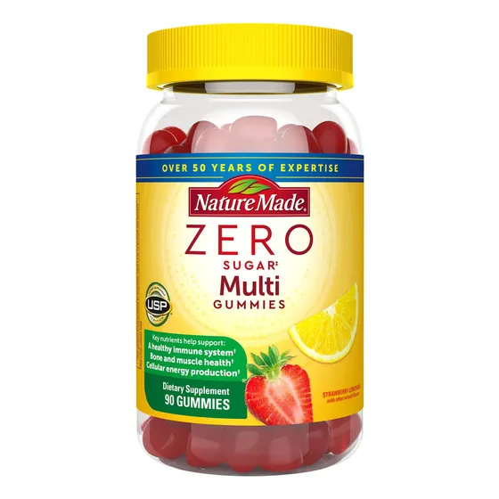 Gomitas Multivitamínicas Sin Azúcar Supplement Nature Made 9