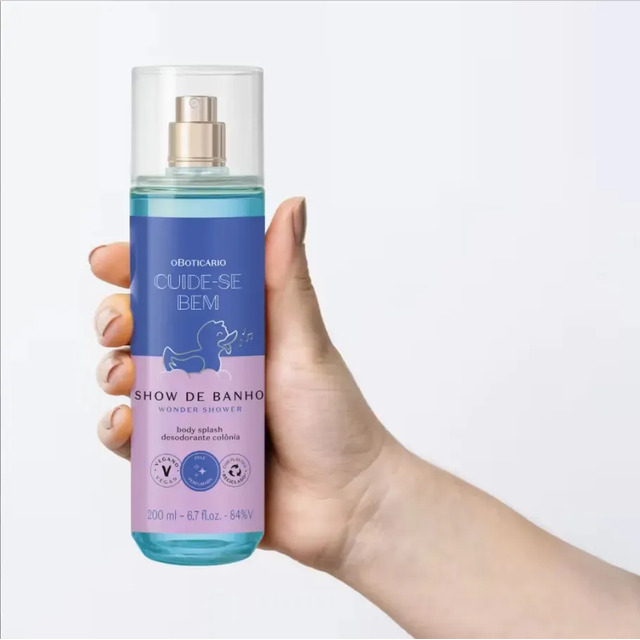 Body Splash Desodorante Colônia Cuide-se Bem Show De Banho 200ml Body Splash Desodorante Colônia Cuide-se Bem Show De Banho 200ml
