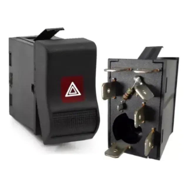 Dni2145 Interruptor Pisca Alerta Caminhao Vw 7 Terminais 12v