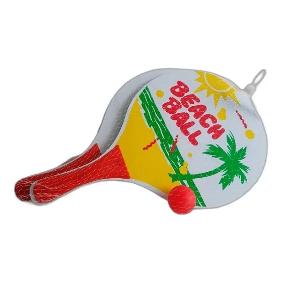 Pack Set De 2 Paletas De Playa  Raqueta Playera