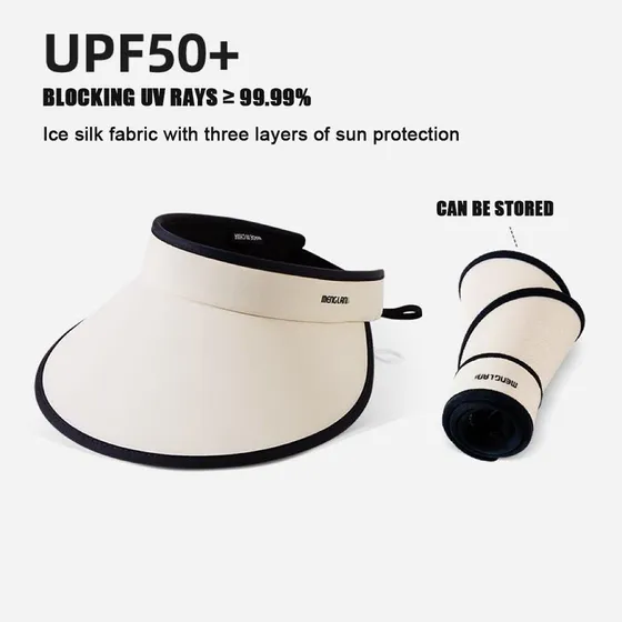 Visera Playera Gorro Sombrero Playa Gorra Protec Uv Upf50