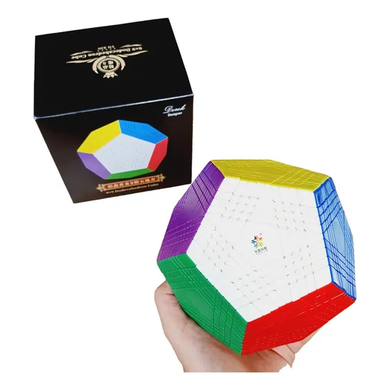 Petaminx Yuxin Megaminx 9x9 Cubo Rubik Stickerless Sculpture