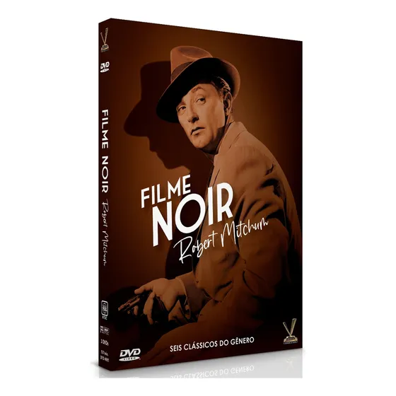 Dvd Filme Noir: Robert Mitchum / 3 Discos 6 Filmes