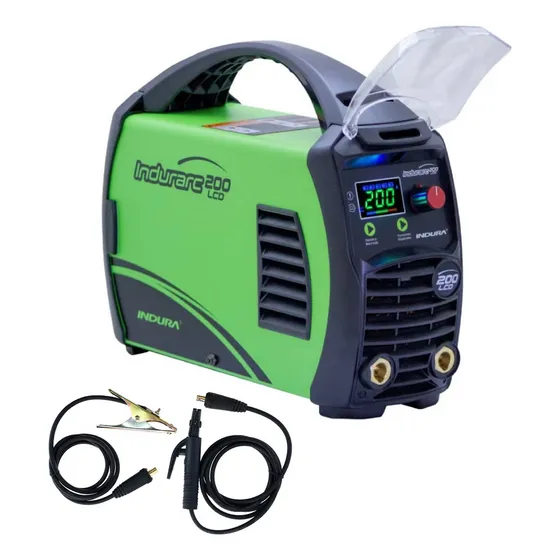 Maquina De Soldar Indurarc 200 Lcd Indura Arco Manual Invert