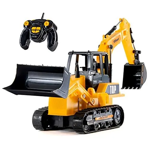 Excavadora Retroexcavadora Rc De 8 Canales Todas Funcio...
