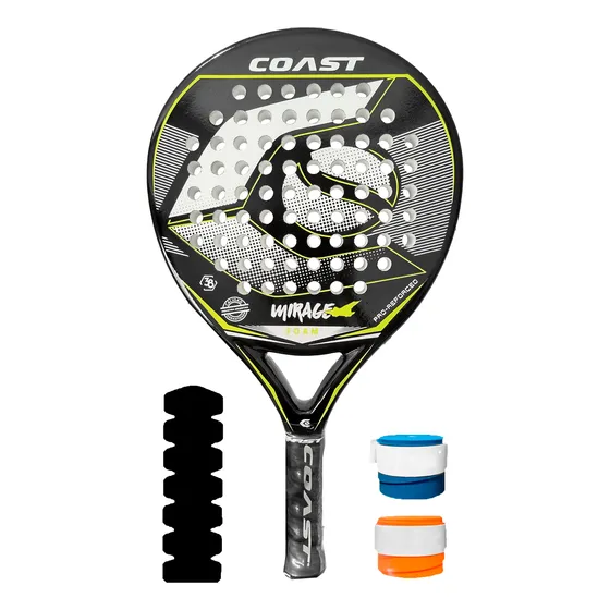 Paleta Padel Coast -  Mirage Foam + 2 Cubre + Protector