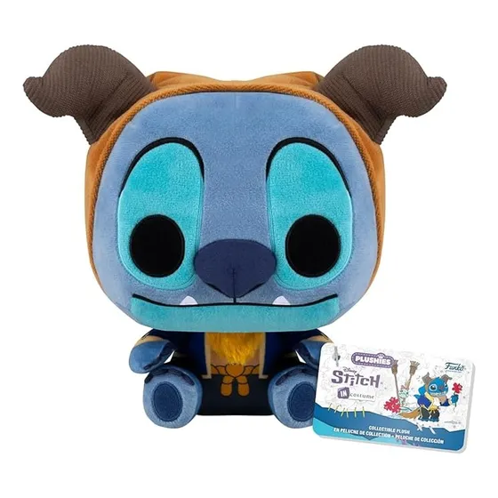 Funko Plushies - Stitch Como La Bestia - Lilo & Stitch Color Marrón Claro