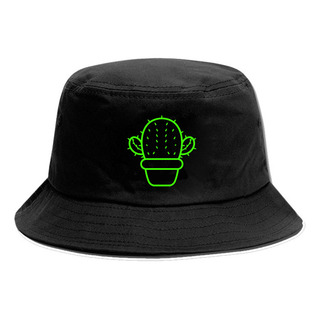 Moda Coreana Cactus Bucket Gorro Pescador Moda Coreana Cactus Bucket Gorro Pescador