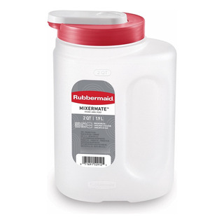 Jarra Rubbermaid Mixermate 1.9 Lts, Tapa Anti Derrames Jarra Rubbermaid Mixermate 1.9 Lts, Tapa Anti Derrames