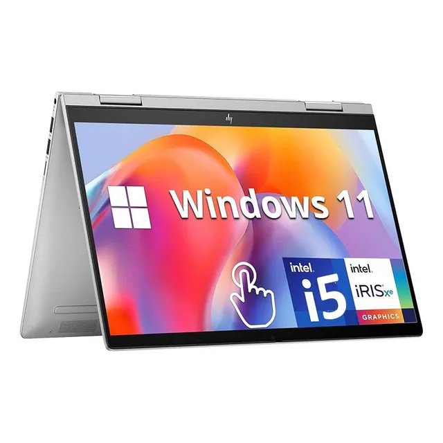 Hp Envy X360 2 En 1 Core I5 120u 14 Tac 8gb Ram 512gb Ssd Color Plateado