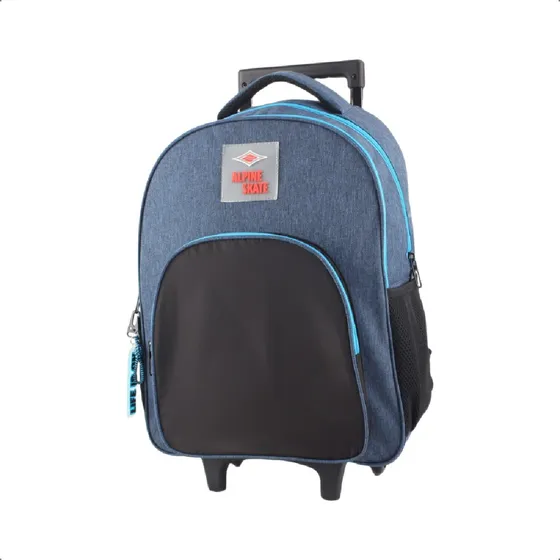 Mochila Carro Vuelta A Clase Niños Escolar Colegio Reforzada