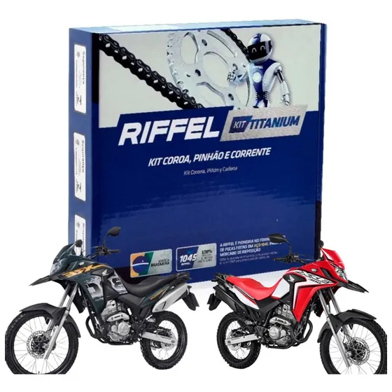 Kit Relação Honda Xre 300 Xre300 2020 2021 Original Riffel