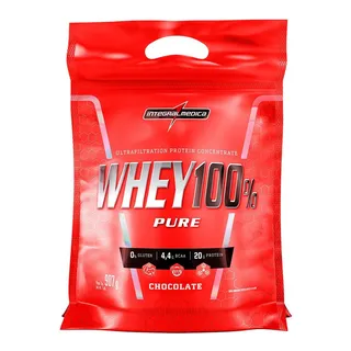 Whey 100% Pure Pouch 900g Chocolate Integralmédica Whey 100% Pure Pouch 900g Chocolate Integralmédica