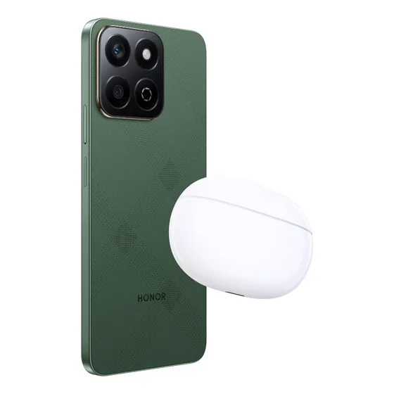 Honor X7c 16(8+8)+256gb  Resistente Al Agua Y Polvo, Dual Sim, Verde + Audiófonos De Regalo Verde