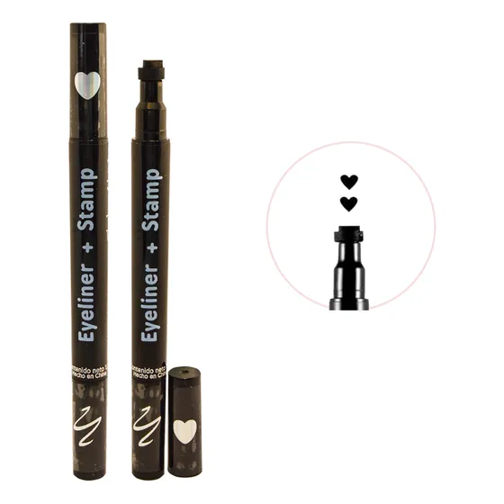 Delineador De Ojos Doble Punta Pincel Y Sello Tyl Stamp