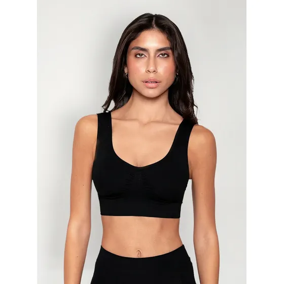 Diane Seamless Top Copas Tira Ancha Dj17l4